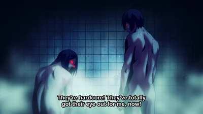 dont drop the soap 🤨 [Prison School]