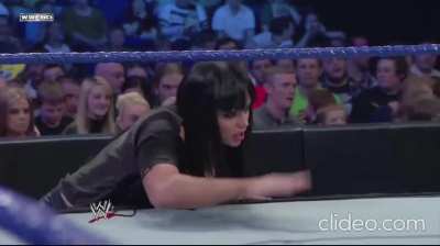 Aksana encouraging Alicia Fox