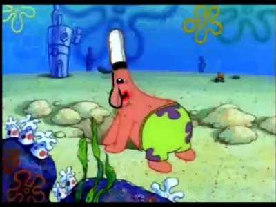 Patrick digging a hole