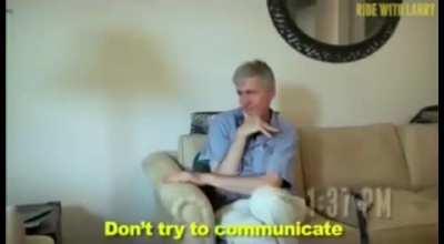 Getaway drug to being able to even speak