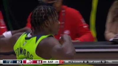 [Highlight] Anthony Edwards picks up back to back techs and is ejected