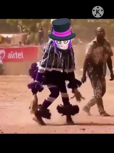 Random mortis in front of the goal be like🤣