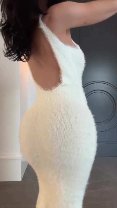 Khy’s Holiday Dress via IG 12/24