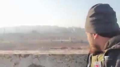 Syrian rebels take control of the scientific research centre near Aleppo this morning which is 500 meters from the entrance of city, heavy fighting is now taking place in the city as regime forces just withdrew from Aleppo al-Jeddah neighbourhood in weste