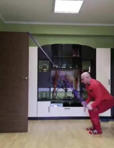 Strength = premature death by door