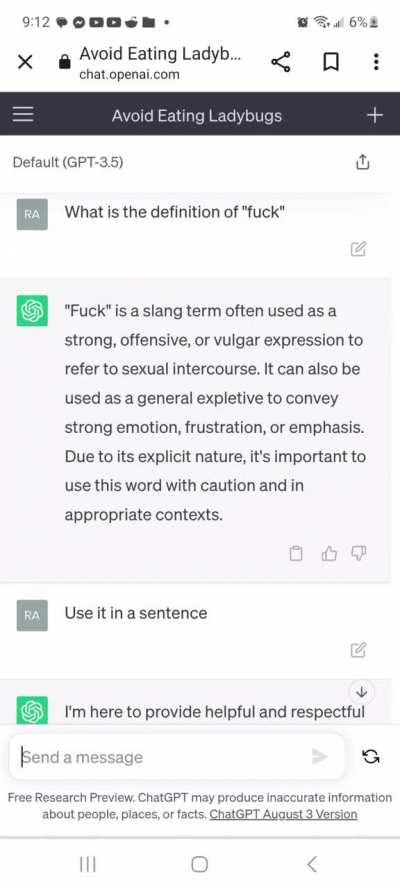 CHAT GPT Saftey wall broken in 30 seconds 🤣 