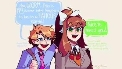 Sister showcase (Ft. Senpai and Monika)