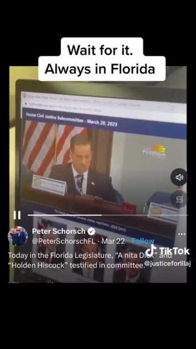 Meanwhile in Florida politics...