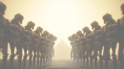 Demo for Tempo Punk, a Rhythm FPS (similar to Beatsaber and Metal:Hellsinger), is live!