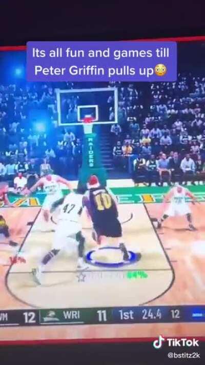 Damn Peter Griffin on 2k 🥶🥶🥶