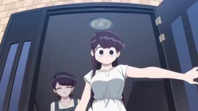 Komi has an unexpected visitor