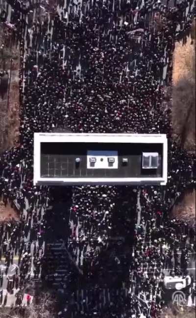 BREAKING: Massive anti-Trump/Musk protests at Union Square in New York City.