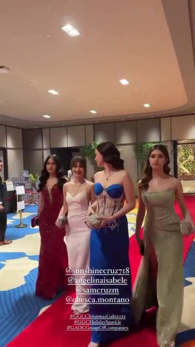 Chesca, Angelina, Sunshine, Sam