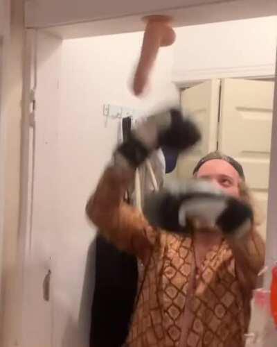 Training to fight Jake Paul