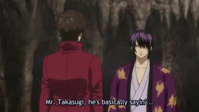 [GinTama][Clip]a literal translation
