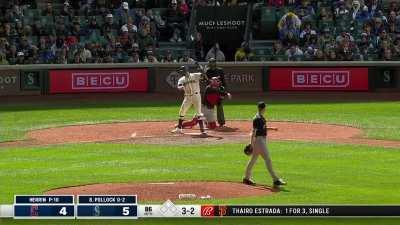 [Highlight] Guardians reliever Tim Herrin in his MLB debut strikes out all 4 batters he faces all via the slider