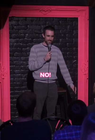 Heckler Hates Compliments