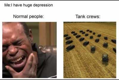 I am heavily depressed.