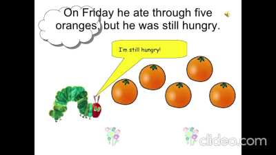 The Very Hungry Caterpillar with a twist (JUMPSCARE WARNING)