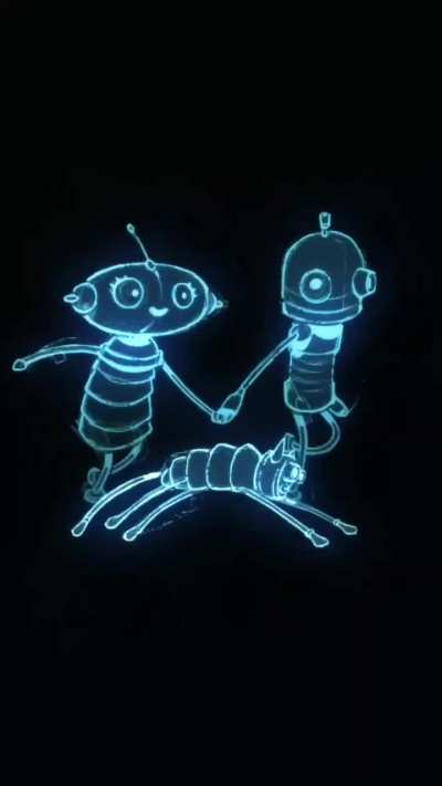 Made a fan art animation for Machinarium today!