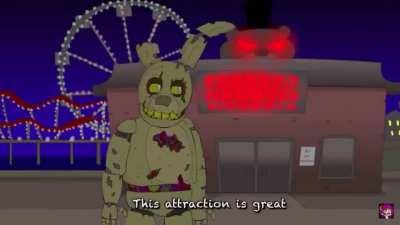 NOOOO SPRIGNTRAP DON'T DO IT😭😭😭