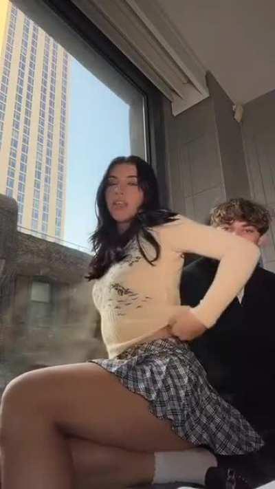 In skirt (new tiktok)