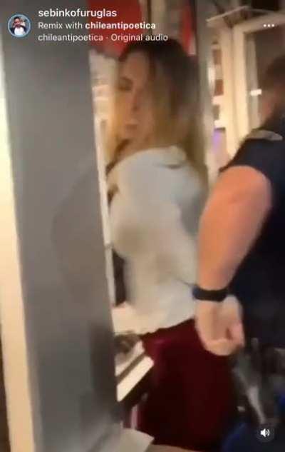 Guess she liked the uniform 🤷🏽‍♂️