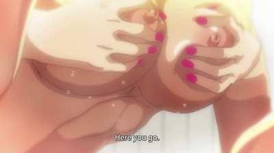 What a lucky lady laying on the bottom