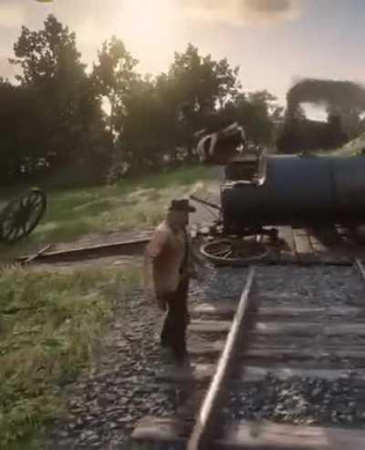 Note to self, don’t break down on the train tracks. Lmaoooo. [not my video]