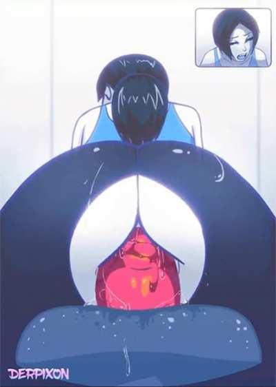 Quite the workout (Derpixon) [Wii Fit Trainer]