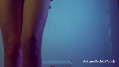 Showing off my sexy legs as I seductively sit down before you…