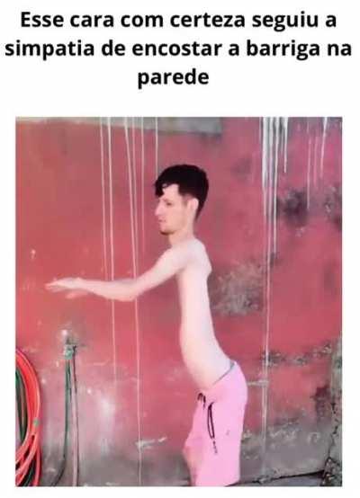 Vou já começar a simpatia amanhã