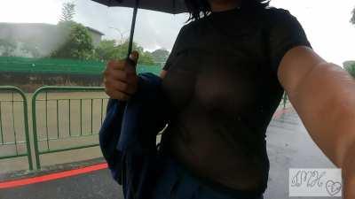 It's raining boobs 😉