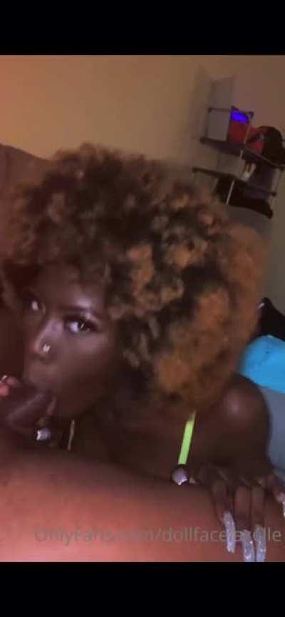 Lazelle Doll Sucking Dick