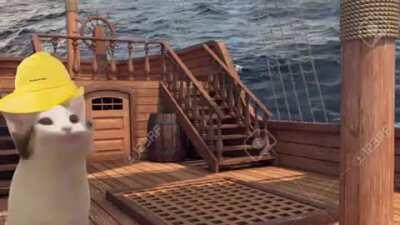 Bop cat and his crew sings sea shanties