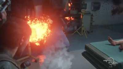 I can't believe they changed this scene from the game for the finale