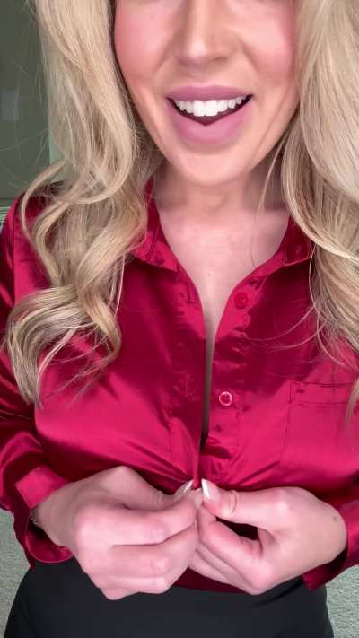 Too much cleavage for the office