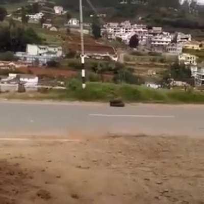 Well, it's not funny, but it's weird, definitely