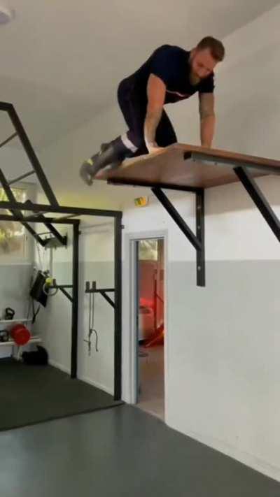 Fire fighter exercise.