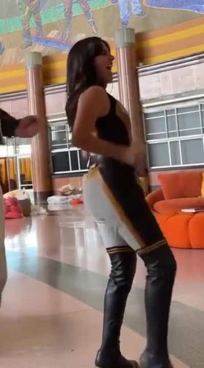 Hawkgirl Dance BTS, IG July 2025