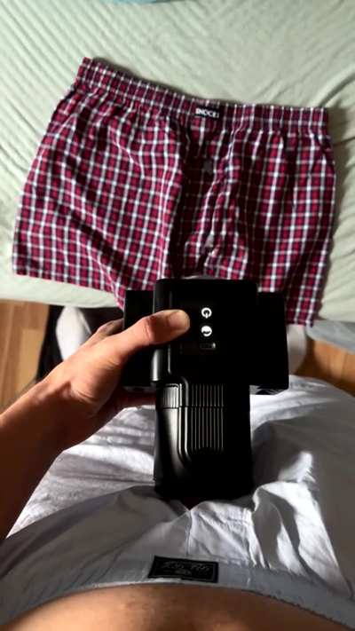 Love playing with my toy 