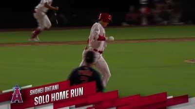 [Highlight] [Highlight] Future Oriole Shoei Ohtani hits his 33rd homer of the year