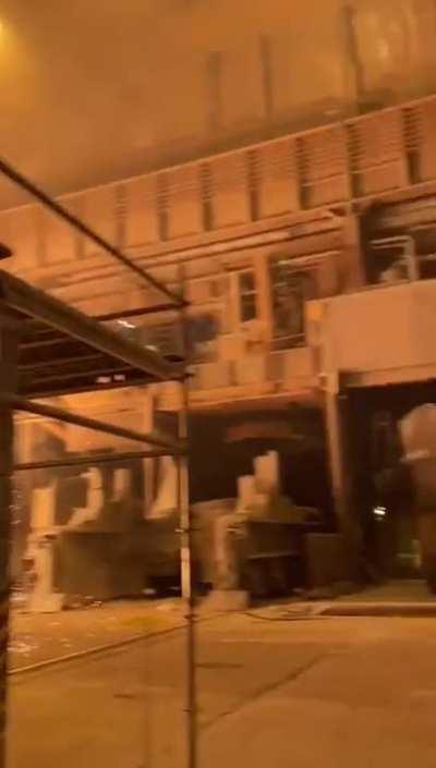 Just a normal Tuesday at the steel plant