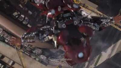 I edited Iron Man's falling scene from Avengers to make it a little more realistic. Thoughts?