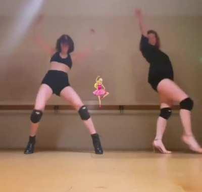 dance practice - ig story - march 2022