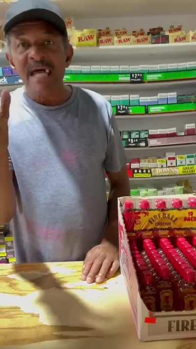 Main character harasses night shift worker 