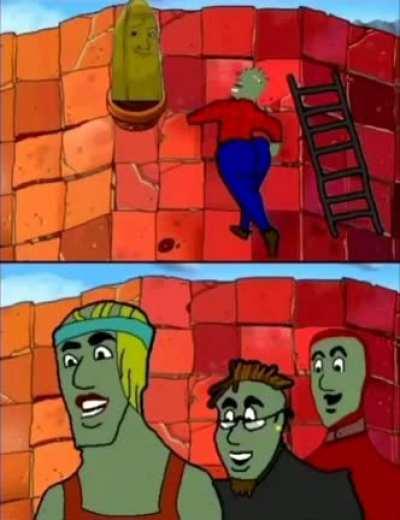 Ladder zombie got me actin