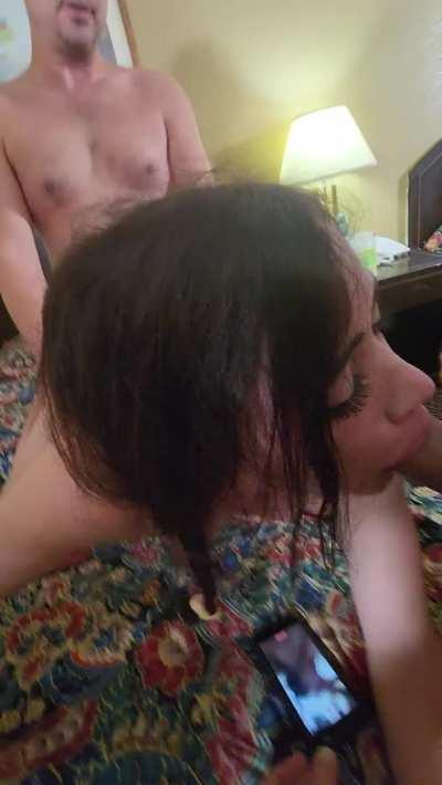 Hubby and his friends have their own personal gangbang slut ;)