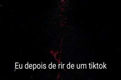 Peço perdão por rir de um tiktok