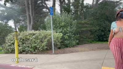 Friends flashing so fun